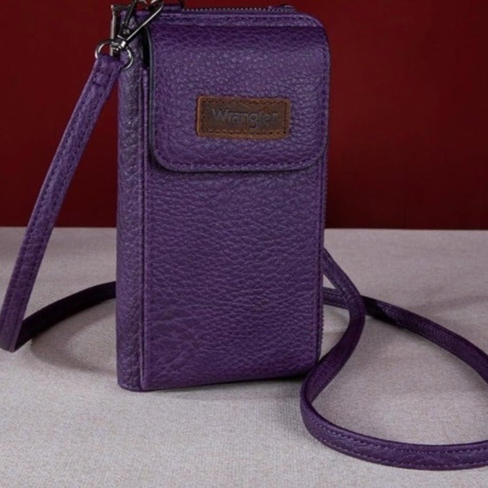 Wrangler Crossbody Cell Phone Purses for Women RFID Blocking Phone Bag
